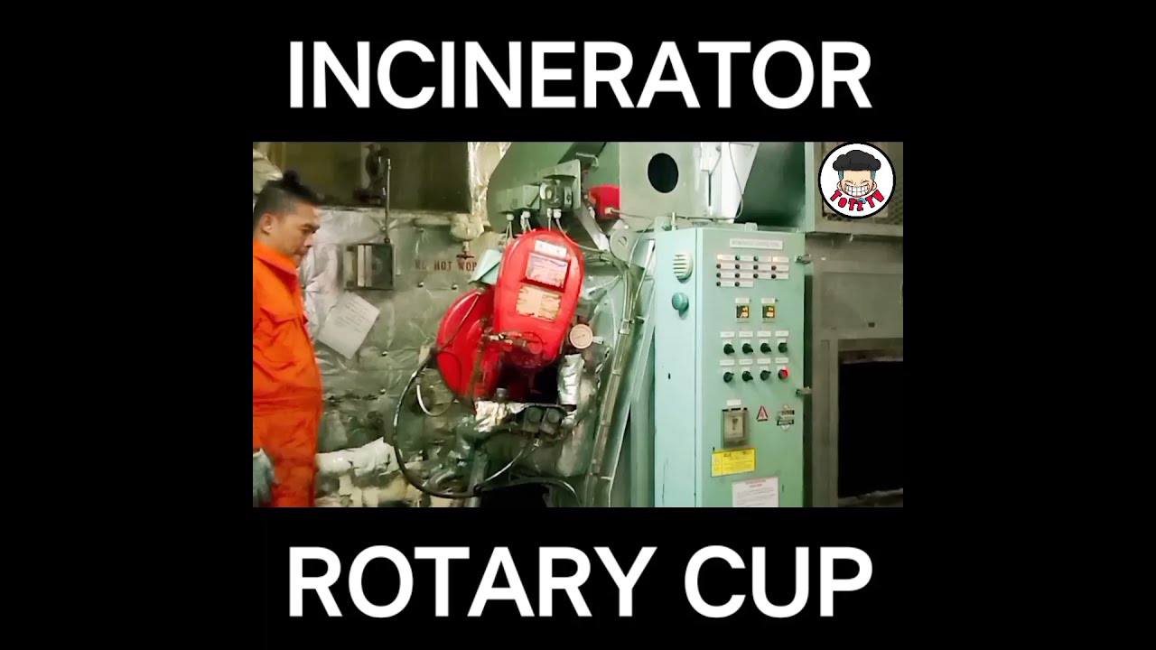 Incinerator Rotary Cup