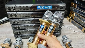 Giảm 500K Mic Baier Veidamic M2 – Mic Karaoke Không Dây Siêu Nịnh Giọng, Hát Nhẹ |  Để Ae Karaoke