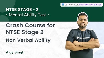 Crash Course - NTSE Stage 2: Blood Relation Test | Mental Ability Test | Ajay Singh