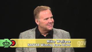 Mayor Foxx Interviews NASCAR Driver Mike Wallace
