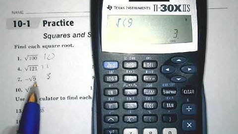 10 1 Squares and Square Roots