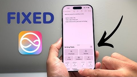 How To Fix AI Writing Tool Not Showing Up on iPhone