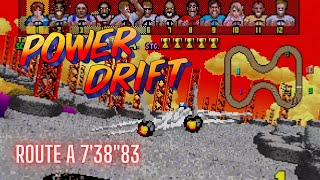Power Drift (Arcade) Route A with All Wins 1CC IGT 7'38'83 by obiiWan7 25 views 4 months ago 7 minutes, 21 seconds