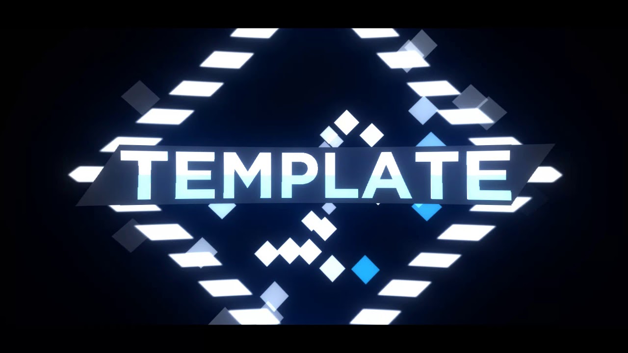 Amazing Blue Intro Template! Professional 2D Intro!
