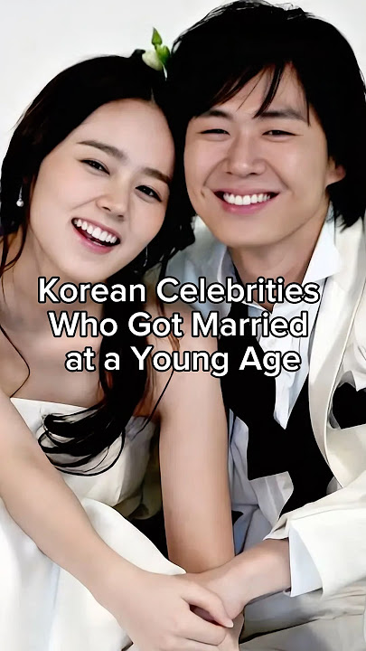 Korean Female Celebrities Who Got Married at a Young Age