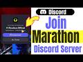 How to Join Marathon Discord Server on Mobile