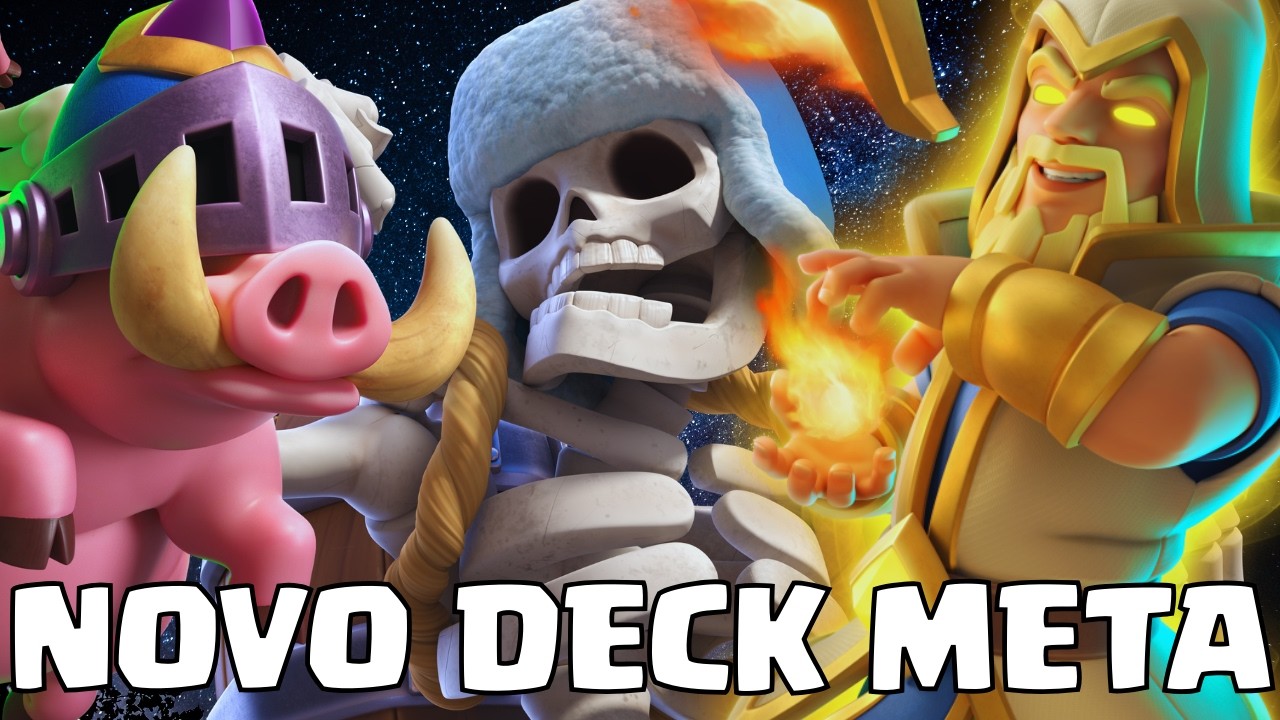 😮 USE ESSE DECK ANTES QUE SEJA NERFADO! ESSE DECK NO SKILL ESTÁ DOMINANDO O META! - Clash Royale