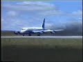 Convair 990 Takeoff Bisho 1986