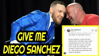 LEAKED Conor McGregor \& Dana White Conversation About McGregor's Next Fight