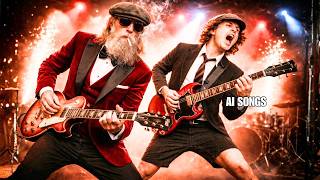 AC/DC, Led Zeppelin & Guns N' Roses – Unstoppable Hard Rock with Bone-Crushing Riffs | AI Mix