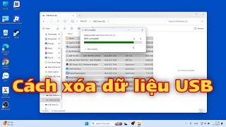 Cách Xóa Dữ Liệu Usb