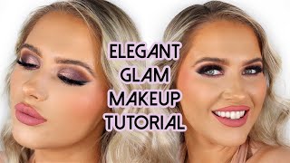 ELEGANT GLAM MAKEUP TUTORIAL