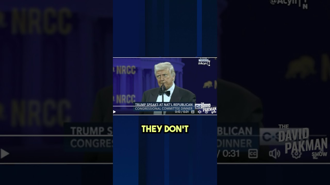 INCOHERENT Trump rambles about 104% tariff on China #shorts