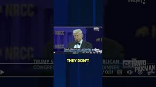 INCOHERENT Trump rambles about 104% tariff on China #shorts