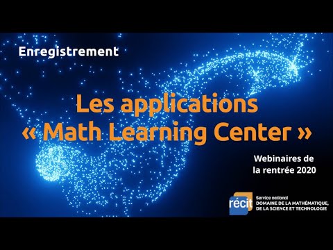 Les applications de « Math Learning Center » - YouTube