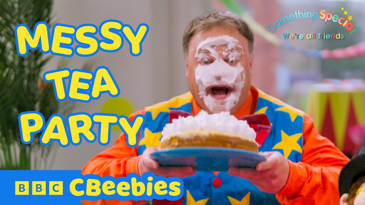 Lord Tumble Mr Tumble’s Tea Party Trouble with Lord Monkey | CBeebies - YouTube