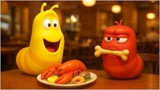LARVA SEASON 3 EP 90~200 🎬 NEW 2025 FUNNY CARTOON MOVIES | BEST LARVA CLIPS