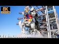 【8Kガンダム】GUNDAM FACTORY 横浜（起動フルバージョン）