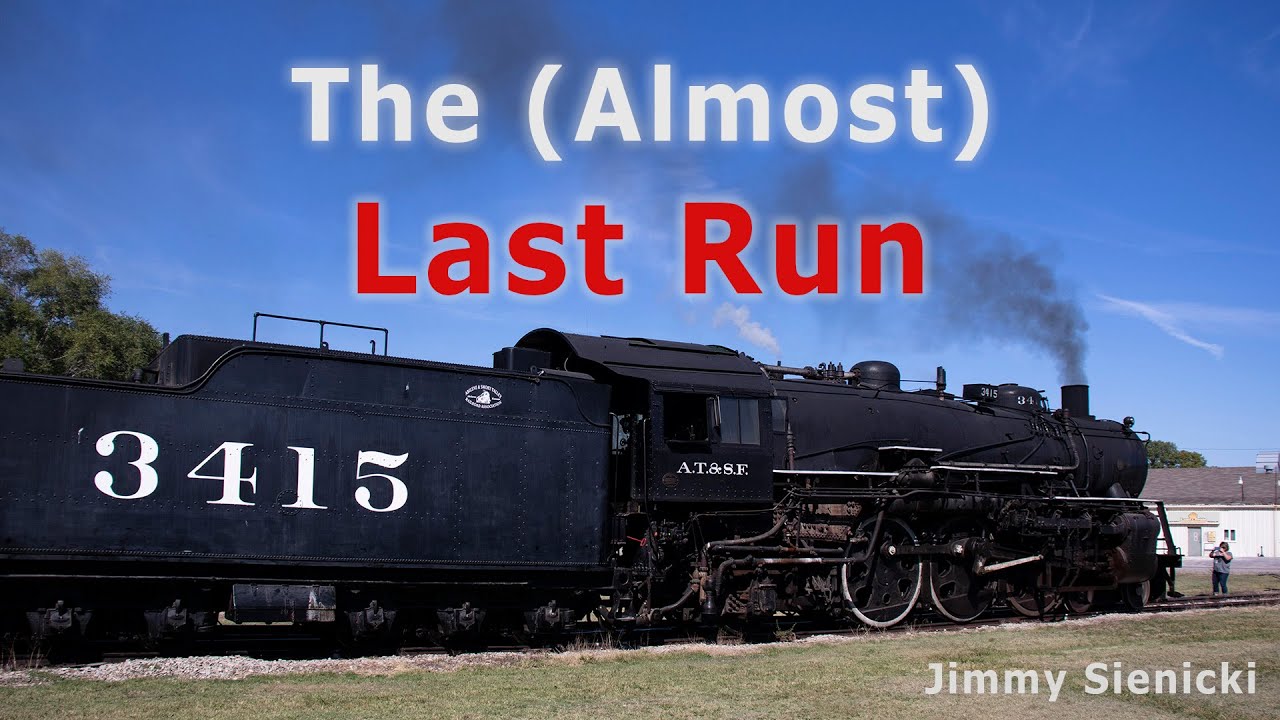 The (Almost) Last Run of Santa Fe 3415 - YouTube