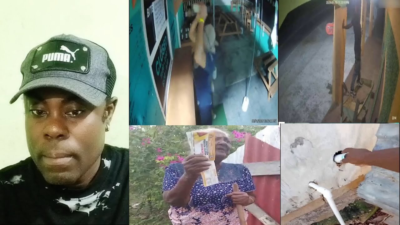 Breaking and entering, Light bulb thief, Dem tek off the pipe she said