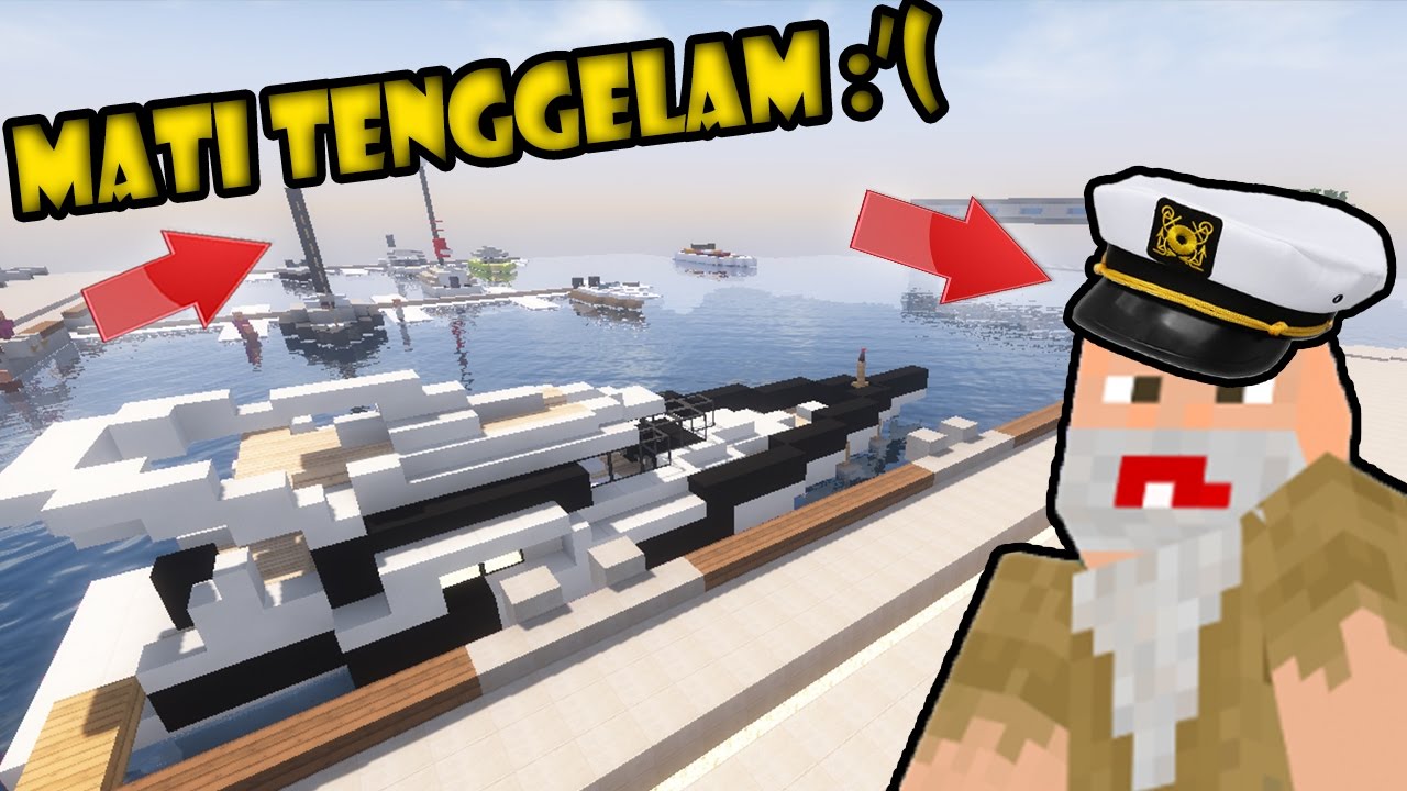 TENGGELAM :'( BAPAK JADI KAPTEN KAPAL PESIAR - PELABUHAN 