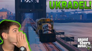UKRADEL SEM VLAK V GTA 5!! (GTA ONLINE) [SLO]