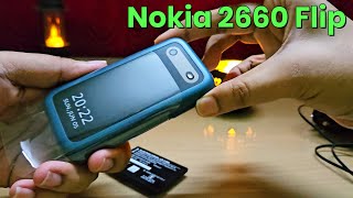 Nokia 2660 Flip Dual 4G Phone ❤|| Very Details Unboxing, Review with How to insert Sim ||