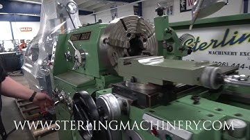 18"/24" x 40" (New Old Stock) Mighty Turn Geared Head Gap Bed Lathe, Mdl. ML-1840GL, #A4541