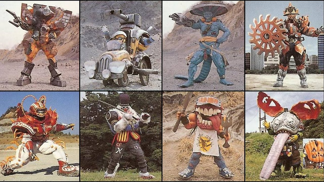 All Mighty Morphin Power Rangers Monsters/Villains (Season 3) 