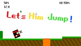 Jumping Ninja Game - 2022 Feb. 8  V2.2#2D跳躍遊戲 screenshot 1