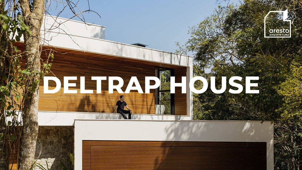 PROJETO DETALHADO - Deltrap House – Jundiaí/SP  (Arquitetura Tropical na Mata Atlântica)