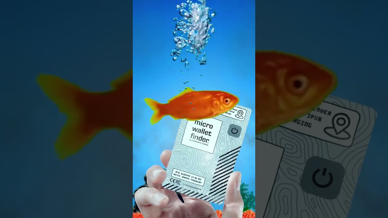 Highest water resistance IXP8 - Micro Wallet Finder