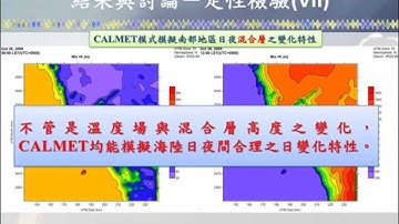CALMET/CALPUFF simulation relationships of atomosphere with air pollution