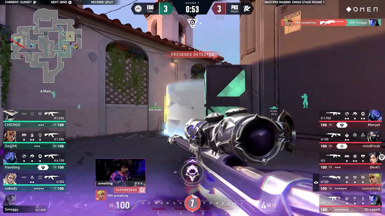 PRX something получает 4K с Operator vs EDG | VCT Masters Madrid 2024