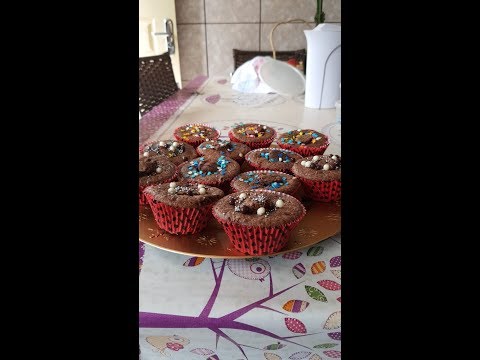 CUPCAKE DE NUTELLA E LEITE NINHO