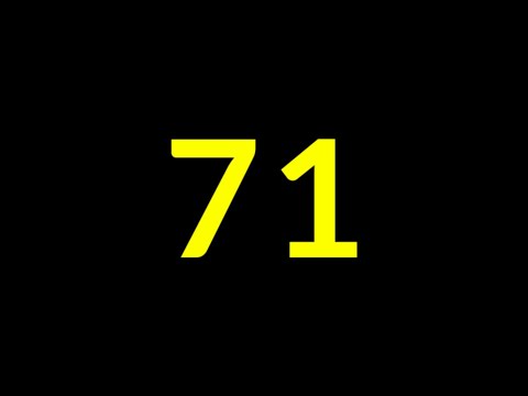 71 Seconds Countdown Timer With Sound Effect