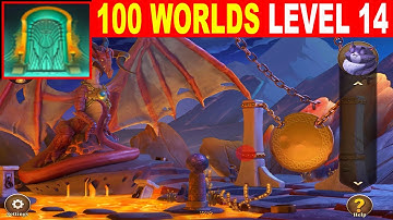 100 Worlds LEVEL 14 Walkthrough - Escape Room Game 100 Worlds Guide