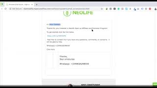 22.  How to use Gnld Neolife  Team Neolife App Email Template screenshot 5