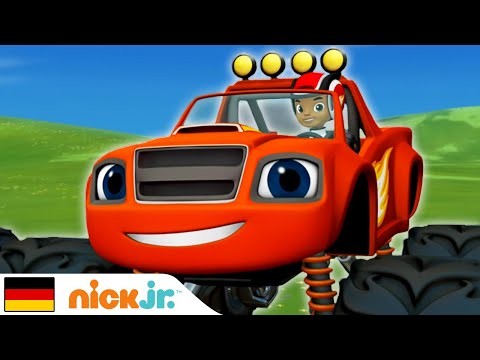 Blaze and the Monster Machines | Singen mit Blaze & Freunden - Teil 2 | Nick Jr.