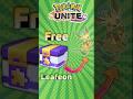 Licence puzzle box 📦 | free Leafeon | pokemon unight  #pokemon #pokemonunite #gaming #entertainment