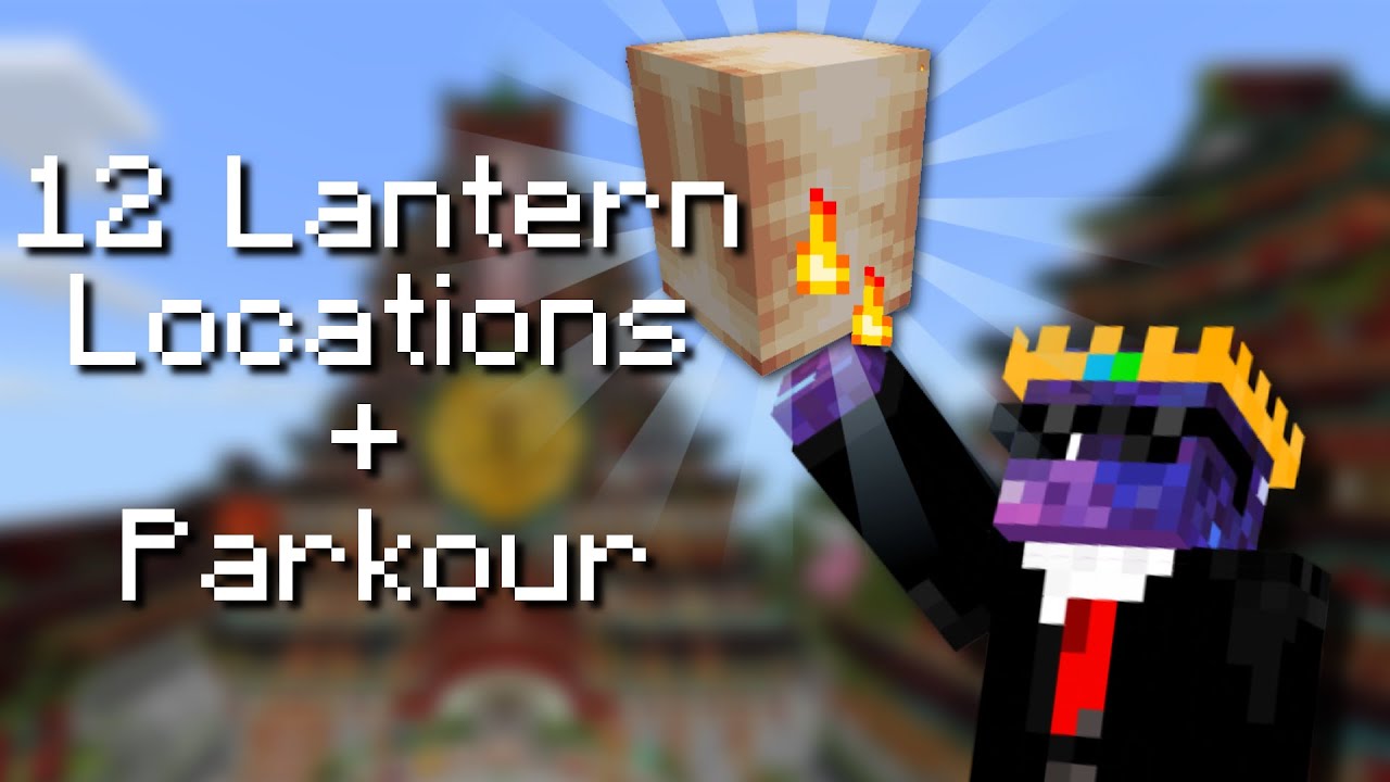 CubeCraft Lunar Update! (Lantern Locations + Parkour!)