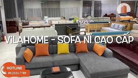 🏆ĐỊA CHỈ MUA SOFA GÓC NỈ NHẬP KHẨU