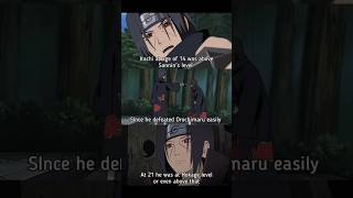 Power Level Of Itachi Uchiha..