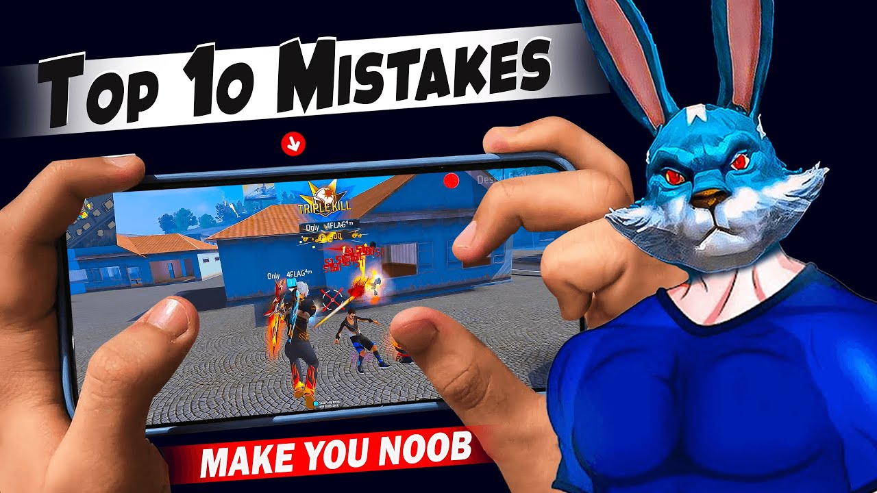 Top 10 Mistakes Make You Noob 🤯 | How to Become Pro Player In Free Fire | FF Pro Tips & Tricks 🔥