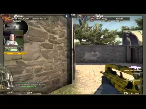 Arms Disabled CS:GO Player Plays With His Foot And Kills - YouTube