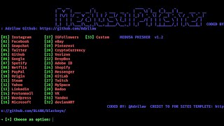 Medusa Phisher Setup, Demo, Ethical Use Tutorial in Kali Linux