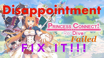 Princess Connect! Re:Dive - a disappointment even before the official launch