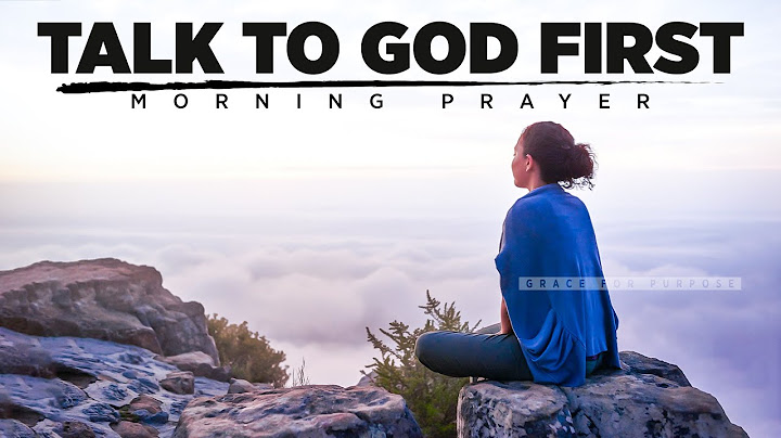 Trust God More and Worry Less | A Blessed Morning Prayer To Start Your Day