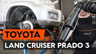 Hoe een veerpoot vooraan vervangen op een TOYOTA LAND CRUISER PRADO 3 (J120) [AUTODOC-TUTORIAL]