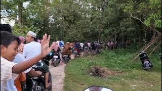 iring iringan manten ala madura pake motor telo